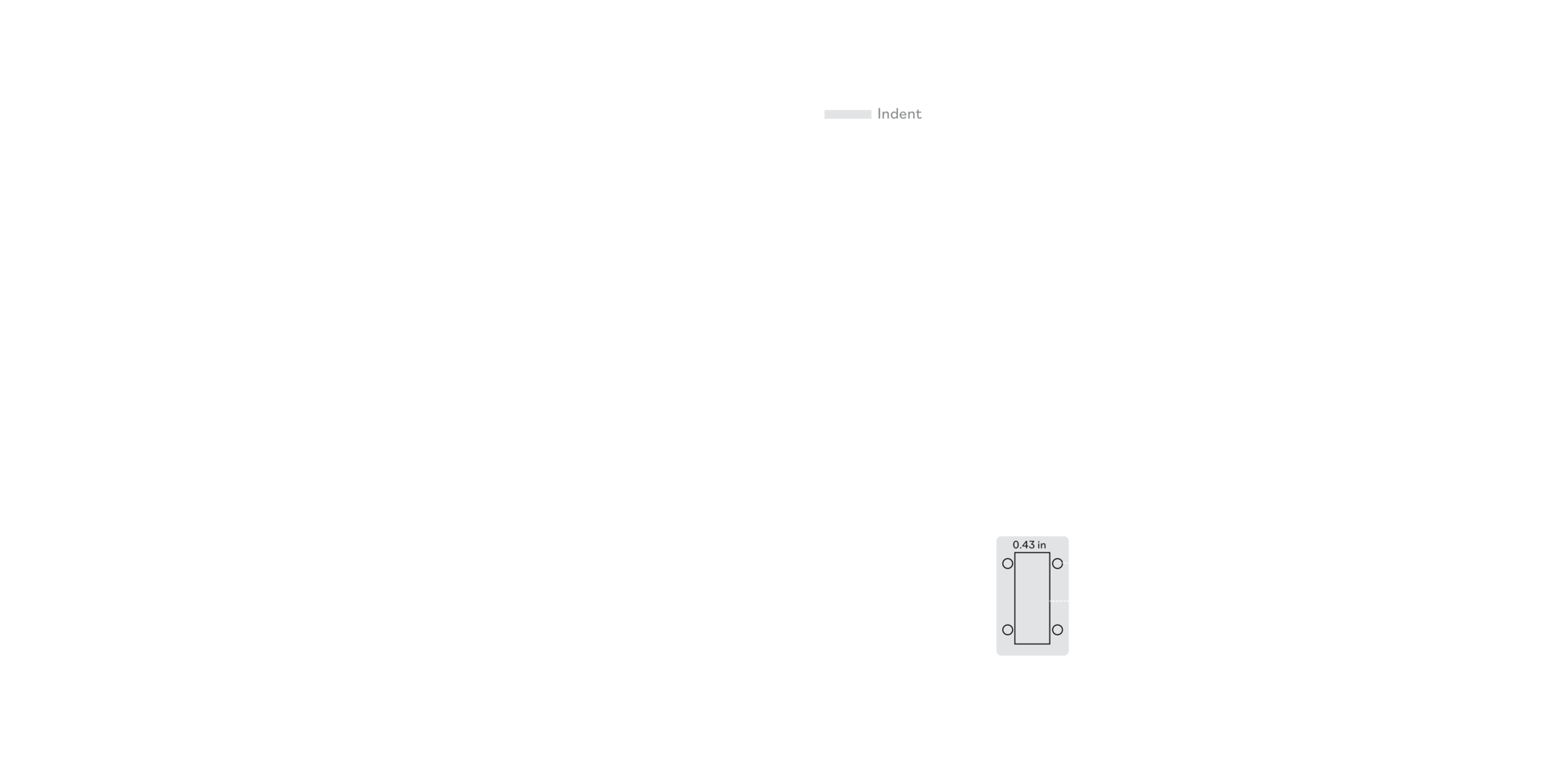 Ortho drawing 1